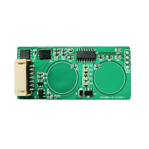 双键触摸方案-智能浴室镜化妆镜防水抗干扰加热除雾