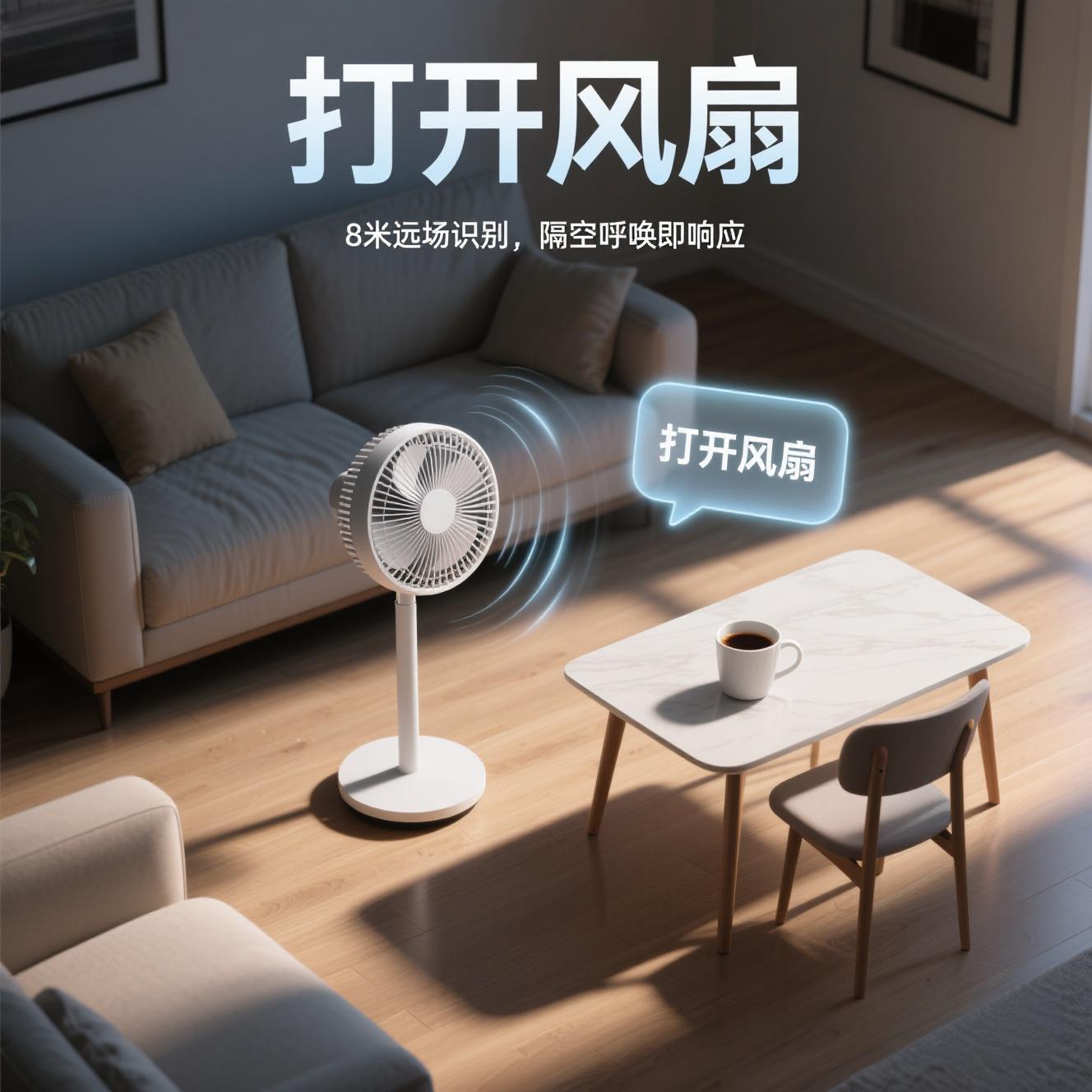 智能语音风扇